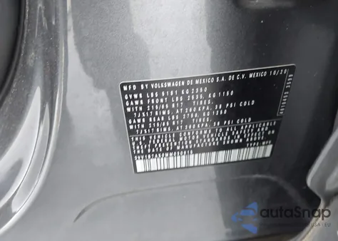 2021 Volkswagen Tiguan 2.0T S из США, поврежденный, VIN 3VV1B7AX0MM030915